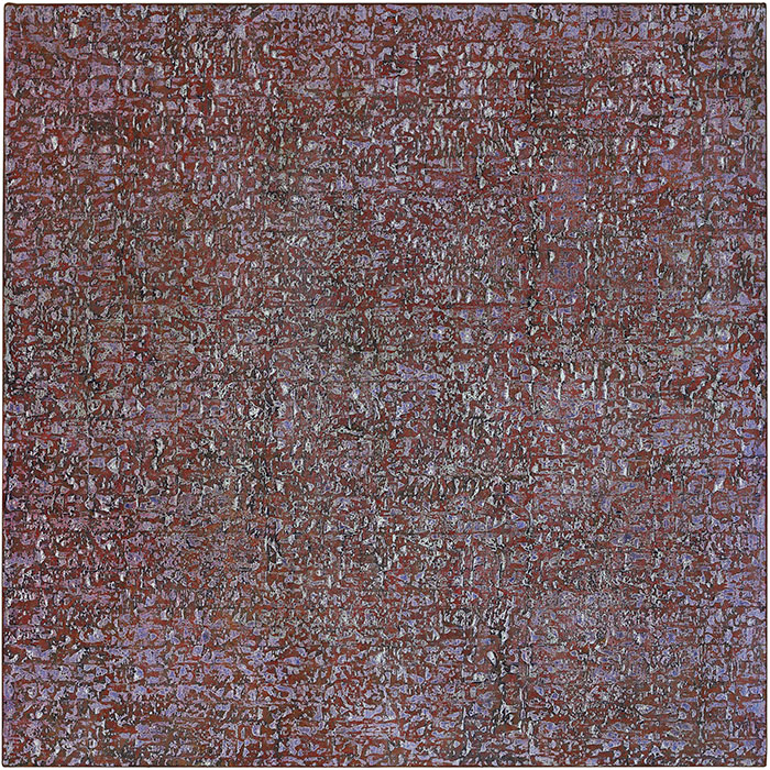 Michael Kravagna - Oil, tempera, pigments on canvas, 160x160, 2016-2018