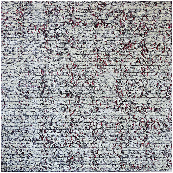 Michael Kravagna - Oil, tempera, pigments on canvas, 190x190, 2015-2016