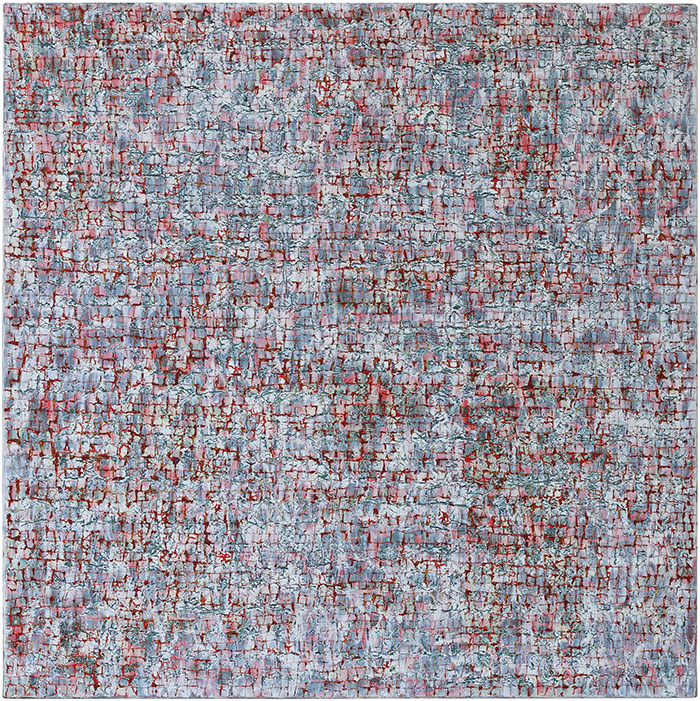 Michael Kravagna - Oil, tempera, pigments on canvas, 160x160, 2014-2015