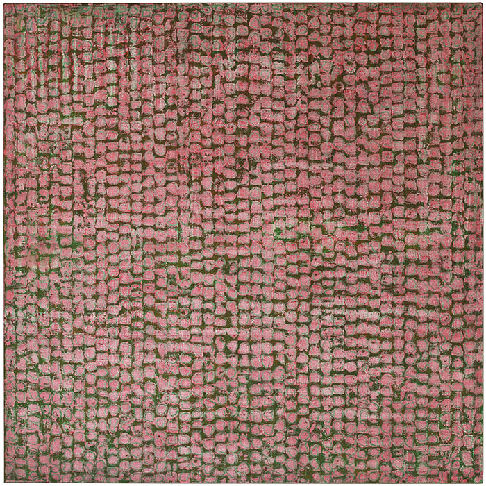 Michael Kravagna - Oil, tempera, pigments on canvas, 120x20, 2016-2017