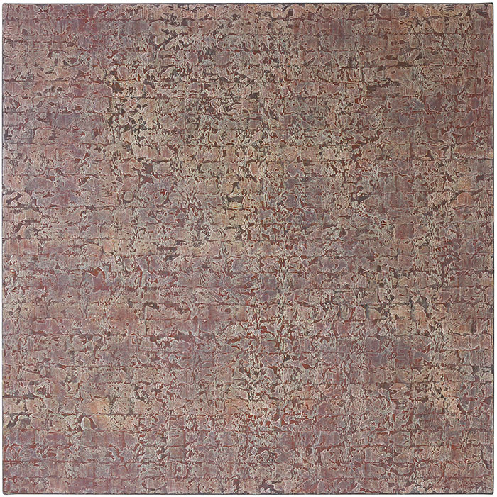 Michael Kravagna - Oil, tempera, pigments on canvas, 125x125, 2014-2015