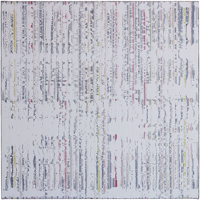 Michael Kravagna - Oil, tempera, pigments on canvas, 120x120, 2020