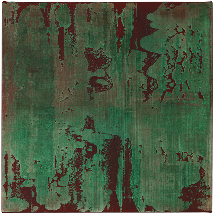 Michael Kravagna - Oil, tempera, pigments on canvas, 60x60, 2019
