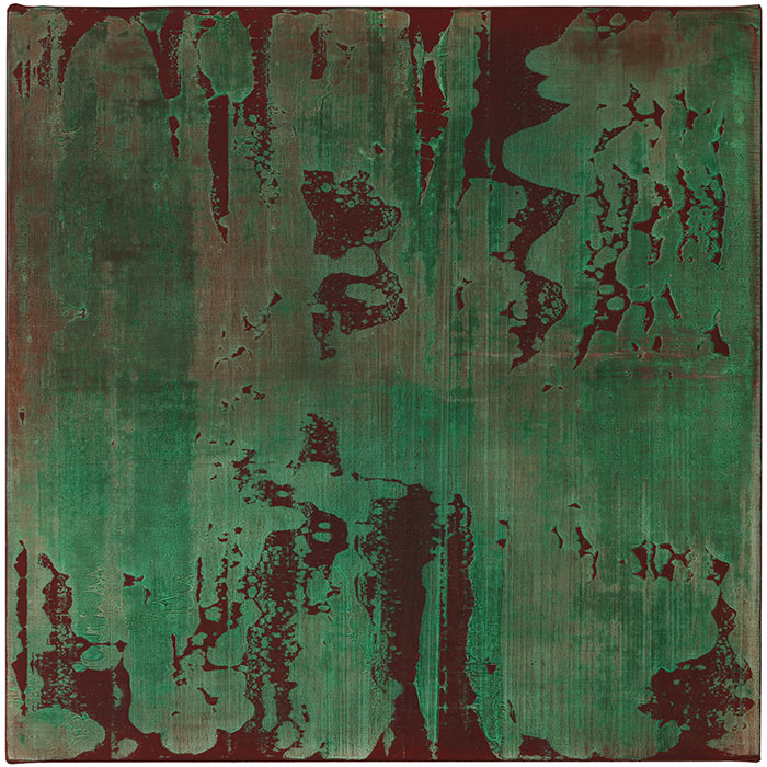 Michael Kravagna - Oil, tempera, pigments on canvas, 60x60, 2019