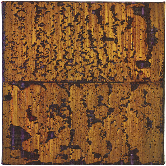 Michael Kravagna - Oil, tempera, pigments on canvas, 40x40, 2020