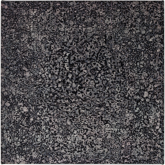 Michael Kravagna - Oil, tempera, pigments on canvas, 120x120, 2019