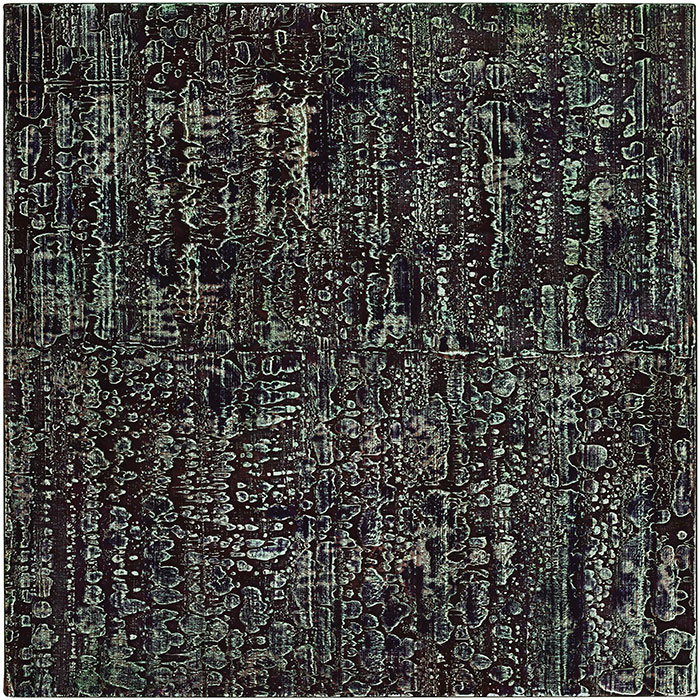 Michael Kravagna - Oil, tempera, pigments on canvas, 95x95, 2018-2019
