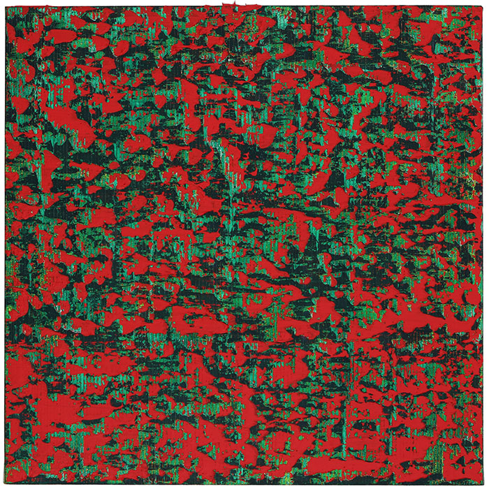 Michael Kravagna - Oil, tempera, pigments on canvas, 95x95, 2015