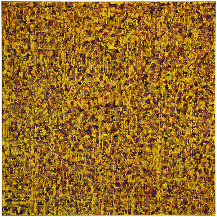 Michael Kravagna - Oil, tempera, pigments on canvas, 190x190, 2015-2016