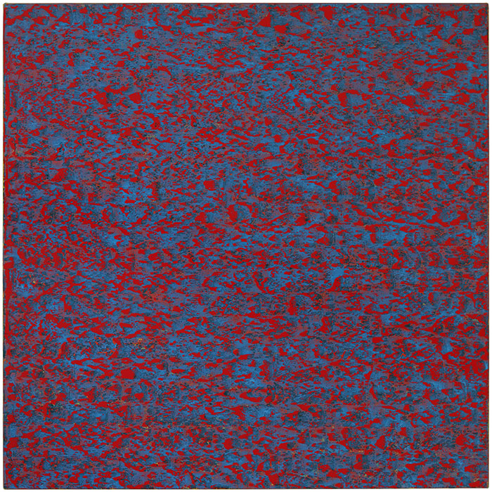 Michael Kravagna - Oil, tempera, pigments on canvas, 160x160, 2016-2017