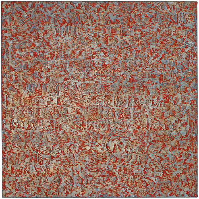 Michael Kravagna - Oil, tempera, pigments on canvas, 160x160, 2018