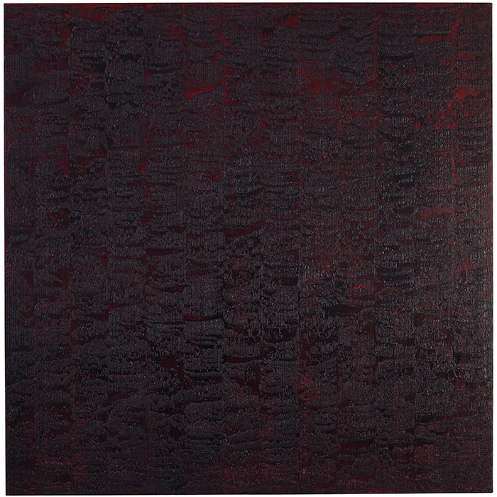Michael Kravagna - Oil, tempera, pigments on canvas, 160x160, 2015-2016