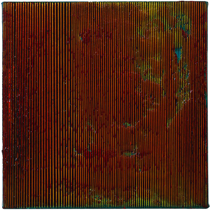 Michael Kravagna - Oil, tempera, pigments on canvas, 40x40, 2020