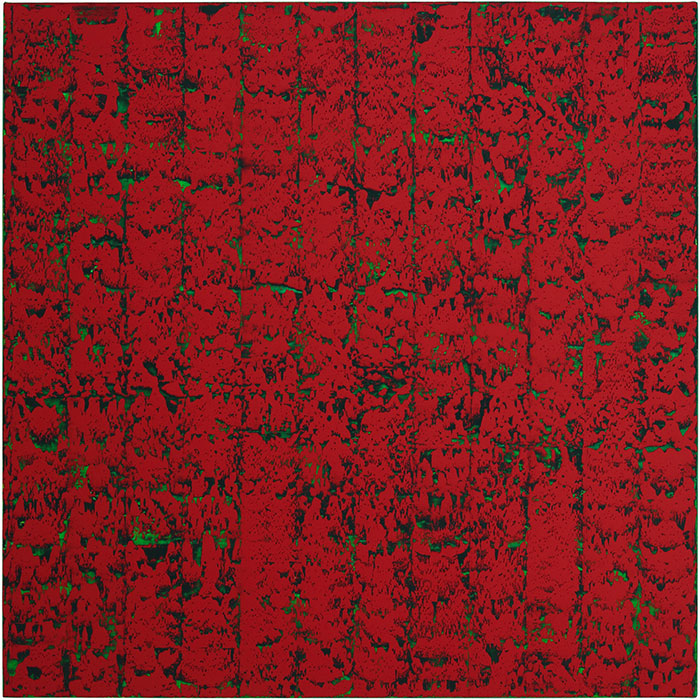 Michael Kravagna - Oil, tempera, pigments on canvas, 160x160, 2016