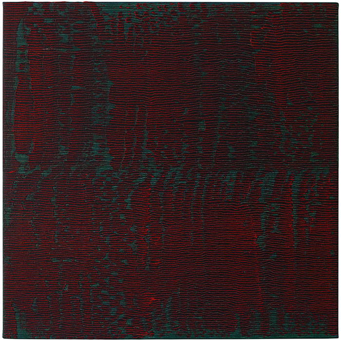 Michael Kravagna - Oil, tempera, pigments on canvas, 95x95, 2020