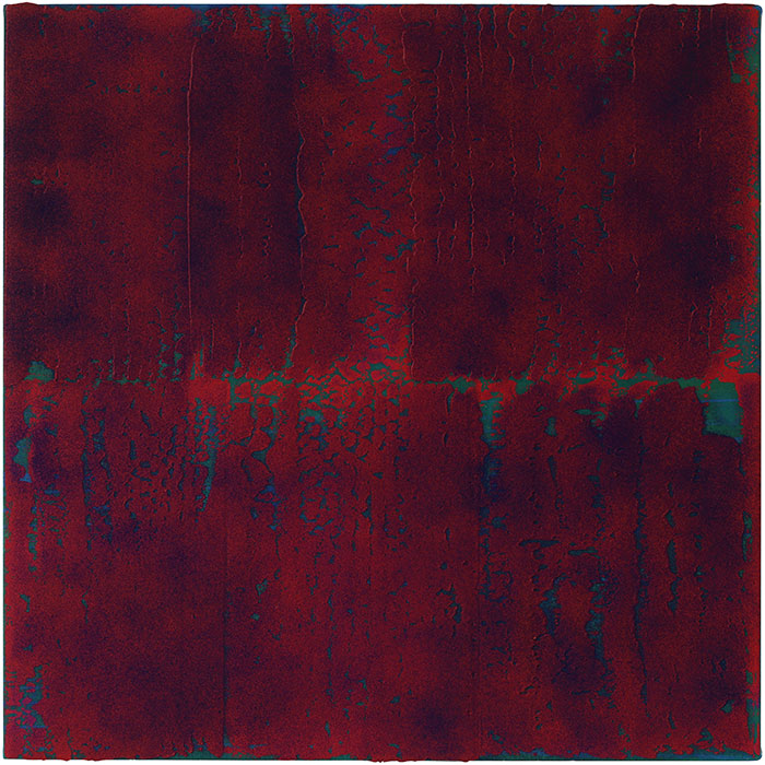 Michael Kravagna - Oil, tempera, pigments on canvas, 95x95, 2020