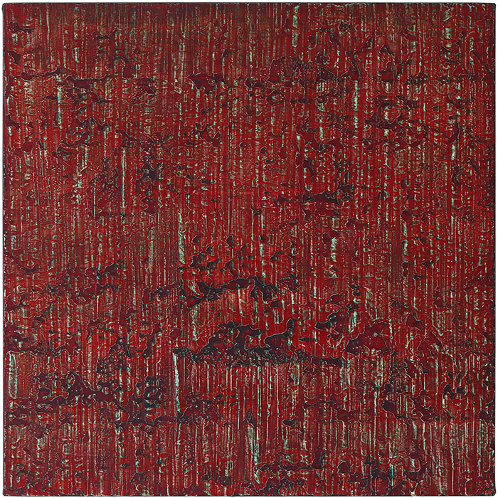 Michael Kravagna - Oil, tempera, pigments on canvas, 95x95, 2015-2018