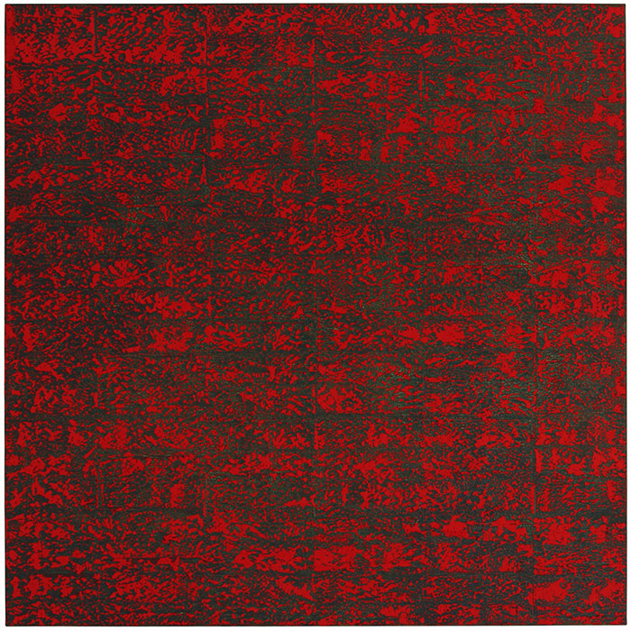 Michael Kravagna - Oil, tempera, pigments on canvas, 160x160, 2011-2015