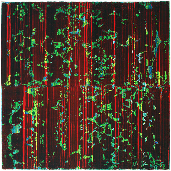 Michael Kravagna - Oil, tempera, pigments on canvas, 60x60, 2020