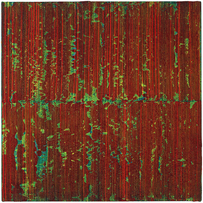 Michael Kravagna - Oil, tempera, pigments on canvas, 95x95, 2020