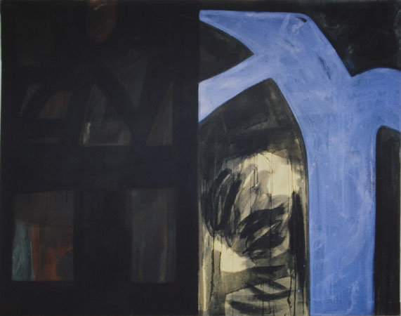 Michael Kravagna - Casein on canvas, 160x190, 1988