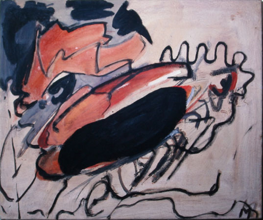 Michael Kravagna - Eggtempera on Canvas, 50x60, 1987