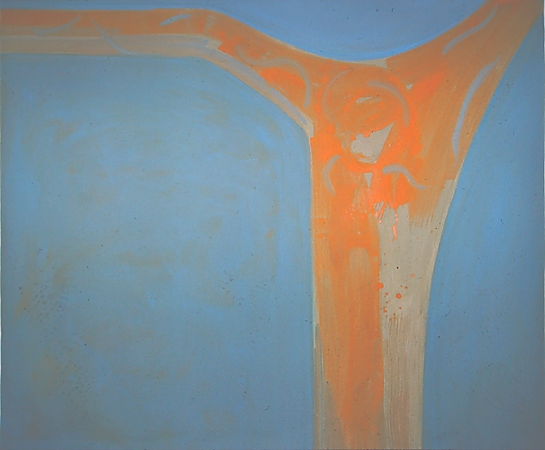 Michael Kravagna - Casein on canvas, 140x160, 1987
