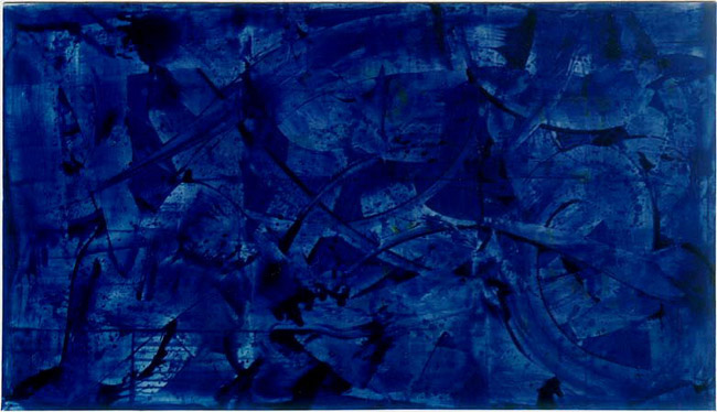 Michael Kravagna - Acrylic on canvas, 140x240, 1994