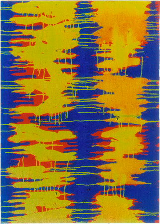 Michael Kravagna - Acrylic on canvas, 100x70, 1994