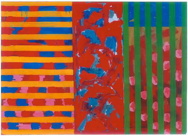 Michael Kravagna - Eggtempera on canvas, 140x190, 1992