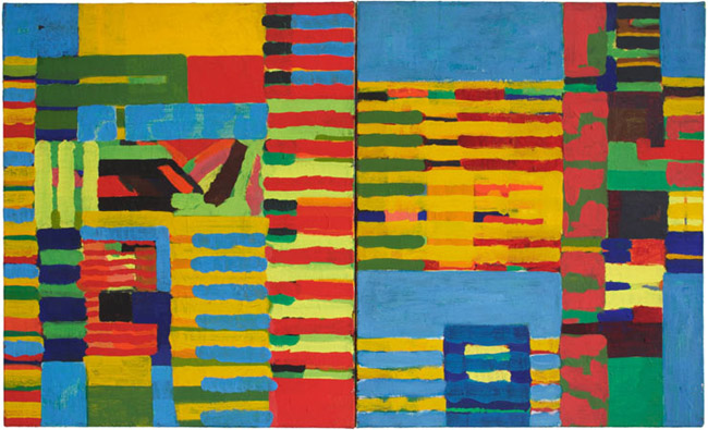 Michael Kravagna - Eggtempera on canvas, 80x120, 1993-1999