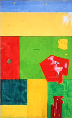 Michael Kravagna - Eggtempera on canvas, 130x80, 1991