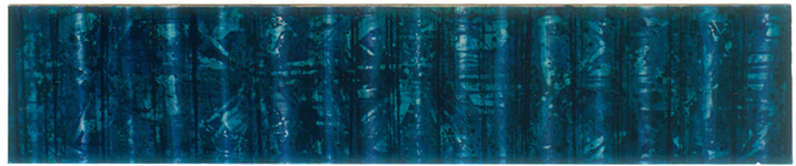 Michael Kravagna - Acrylic on canvas, 40x190, 1994