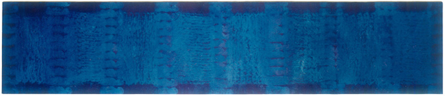 Michael Kravagna - Acrylic on canvas, 40x190, 1994