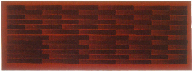 Michael Kravagna - Oil on canvas, 45x120, 1999