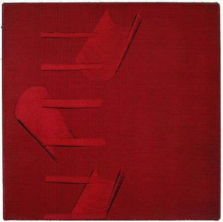 Michael Kravagna - Oil on canvas, 40x40, 1998