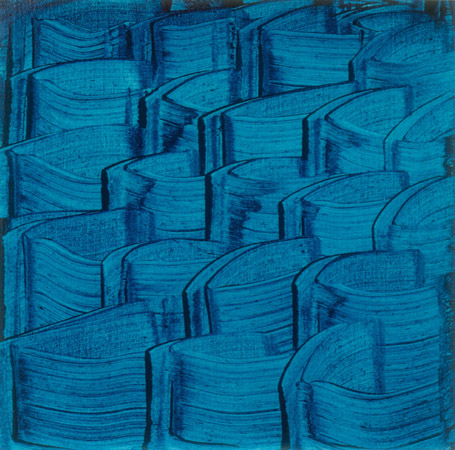 Michael Kravagna - Oil on canvas, 40x40, 1997