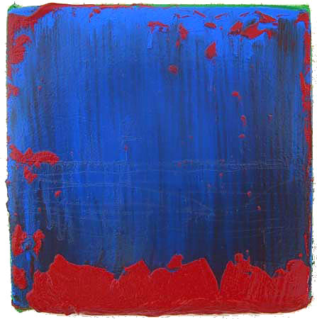 Michael Kravagna - Oil on canvas, 15x15x4, 2006