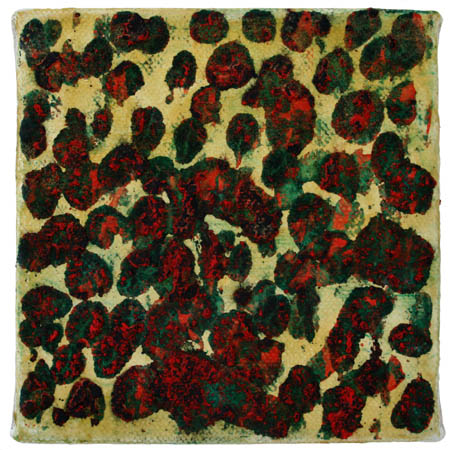 Michael Kravagna - Oil,wax  on canvas, 15x15, 2006