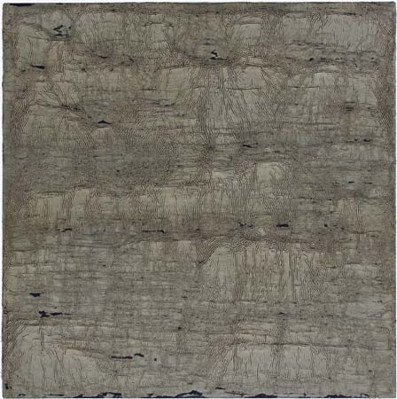 Michael Kravagna - Oil, ink on canvas, 125x125, 1996-2005