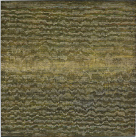 Michael Kravagna - Oil,oilstick on canvas, 160x160, 2008