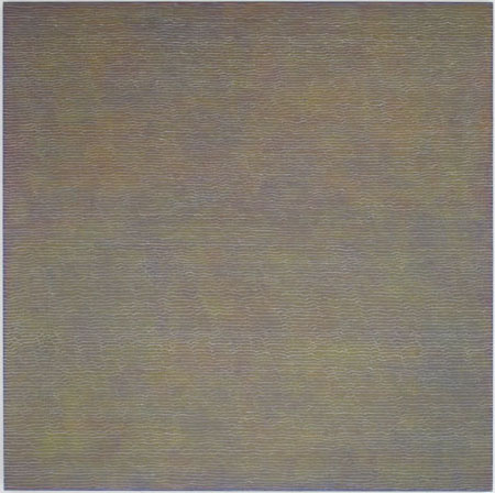 Michael Kravagna - Oil,oilstick on canvas, 160x160, 2008-2009