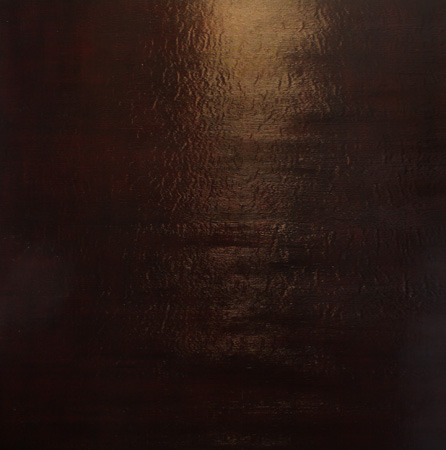 Michael Kravagna - Oil, asphalt on canvas, 160x160, 2007-2008