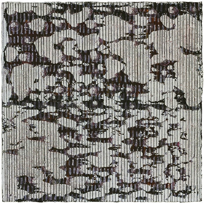 Michael Kravagna - Oil, tempera, pigments on paper, 18x18, 2014-2018