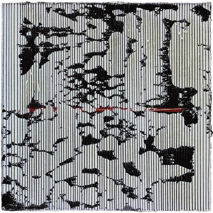 Michael Kravagna - Oil, tempera, pigments on paper, 18x18, 2009-2018