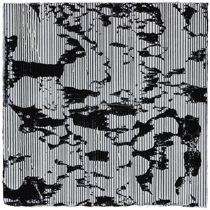 Michael Kravagna - Oil, tempera, pigments on paper, 18x18, 2014-2018