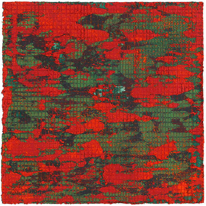 Michael Kravagna - Oil pigments on paper, 18x18, 2014-2018