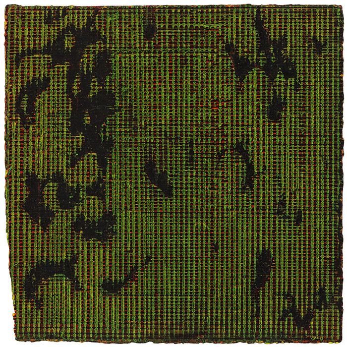 Michael Kravagna - Oil, tempera, pigments on paper, 14x14, 2009-2017