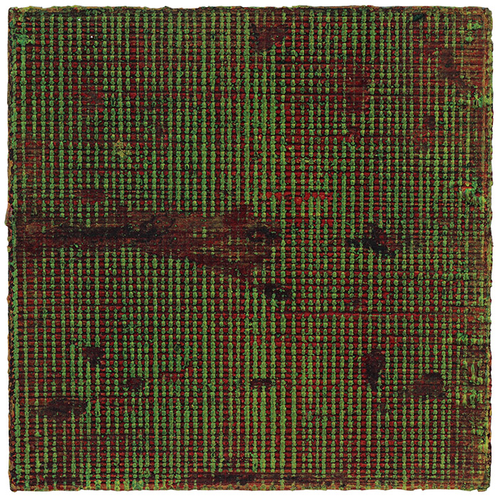 Michael Kravagna - Oil, tempera, pigments on paper, 14x14, 2009-2017